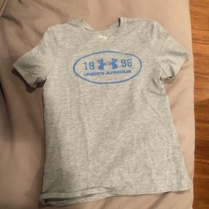 Gray Under Armour T-shirt